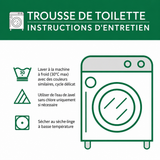 Micheline - Trousse de toilette matelassée Soleil Lumineux