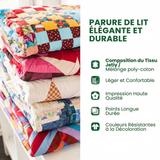 Parure de lit matelassée 3 pièces - Brise de l'Île